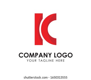 Logo design letter K, suitable for company, community, personal logos, brand logos
