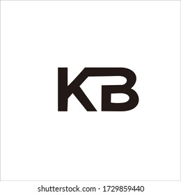 
logo design letter "KB" for brand and company names