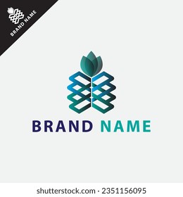 diseño de logotipo con la letra m adecuada para su empresa