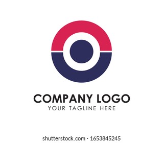 Carta de diseño de logotipos O, adecuada para empresas, comunidades, logotipos personales, logotipos de marcas