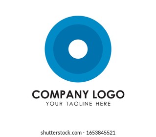 Logo design letter O, suitable for company, community, personal logos, brand logos