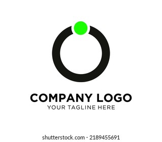 Logo design letter O, suitable for company, community, personal logos, brand logos