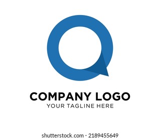 Logo design letter Q, suitable for company, community, personal logos, brand logos