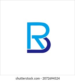 Logo-Design-Buchstabe "RB" für Ihren Namen, Ihre Marke und Ihre Firmenidentität