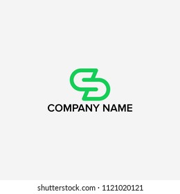 Logo design for letter S