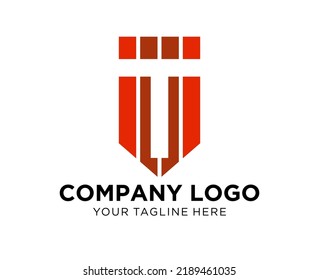 Logo design letter T, suitable for company, community, personal logos, brand logos