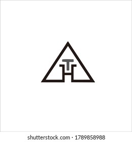 
logo design for the letter "TH" for the brand and company name
