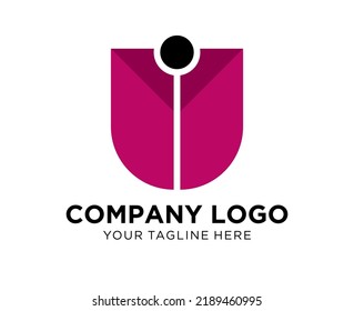 Logo design letter U, suitable for company, community, personal logos, brand logos
