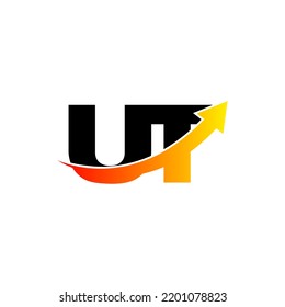 Logo Design Letter U+T Business