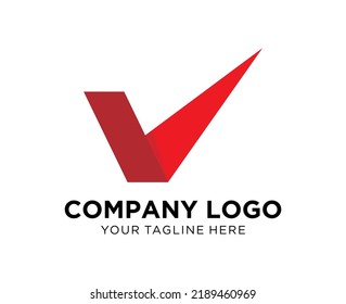 Logo design letter V, suitable for company, community, personal logos, brand logos