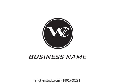 logo design letter W and letter C