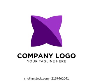 Logo design letter X, suitable for company, community, personal logos, brand logos