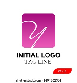 logo design letter Y, simple high quality