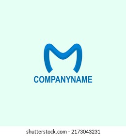 a LOGO DESIGN LETTERS M. ABC LOGO.