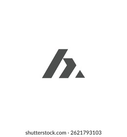 logo design line A element technology