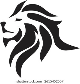 logo design lion head template