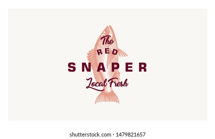a logo design for a local fresh fish product