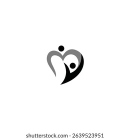 logo design love illusion element.
