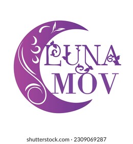 Logo Design ( LUNA MOV )