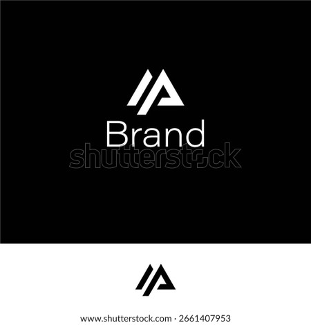 Logo design of M AM MA in vector for construction, home, real estate, building, property. Minimal awesome trendy professional logo design template on white background.