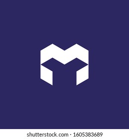 logo design of M in vector for apartement,home ,real estate ,fashion,etc.