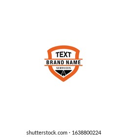 logo design maintenance road vector template