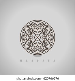 Logo design, Mandala style.