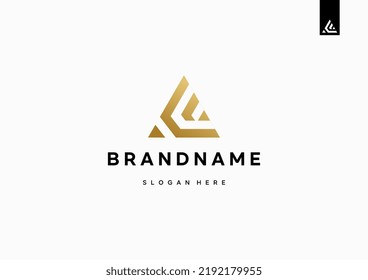 diseño de logotipo con una forma moderna y creativa mínima