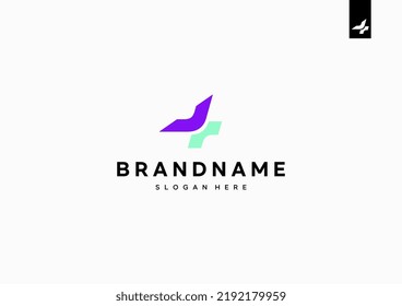 logo design with minimal creative modern shape