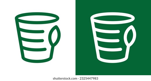 logo design minimalist growth icon vector inspiration