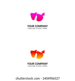 Logo Design with Modern Shape
