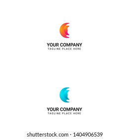 Logo Design with Modern Shape
