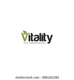 logo design with modern vitality