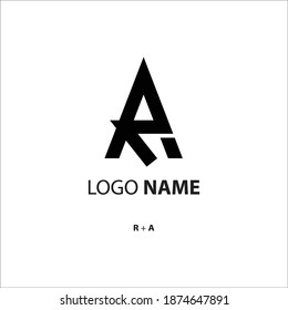 Logo Design Monogram - RA