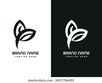 Logo Design Monogramm Vorlage Branding