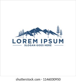 logo design for mountain