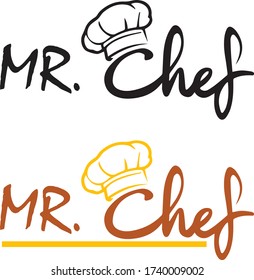 Logo design for Mr.. Chef