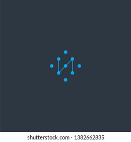 logo design of N abstract