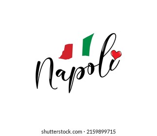 Logo design with "Napoli" text