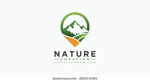 Logo design for nature location