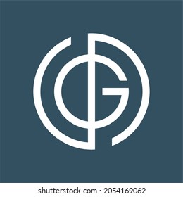 logo design ng initials simple