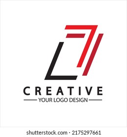 Ilustración del vector de imagen número de diseño del logotipo 77