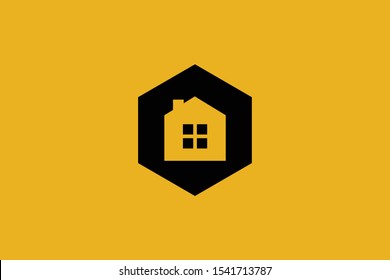 Logo design of O in vector for construction, home, real estate, building, property. Minimal awesome trendy professional logo design template on black background.