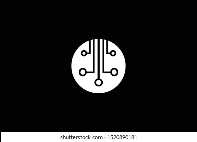 Logo design of O WO OW in vector for technology, electronics, digital, connection. Minimal awesome trendy professional logo design template on black background.
