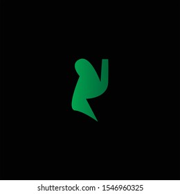 logo design on black background