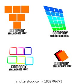logo design on square background
