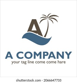 A logo design on Travel and Hotel theme