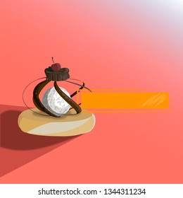 logo design of pastry