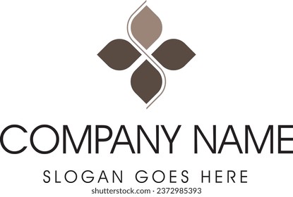 Logo Design Pattern Vector Company Business Letters VIS Geometry Golden Ratio