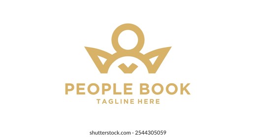 logo design people book,reading,learning,education,collage,logo design icon,vector,symbol,idea,creative.